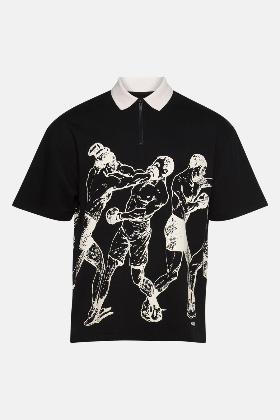 Polo à manches courtes - noir - HUGO