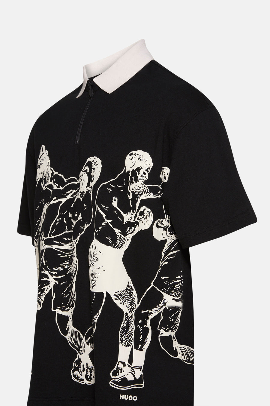 Polo à manches courtes - noir - HUGO