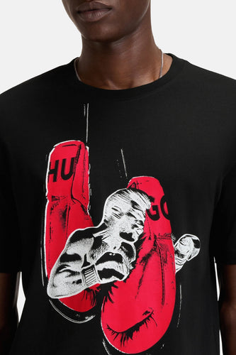 T-shirt à manches courtes - noir - HUGO