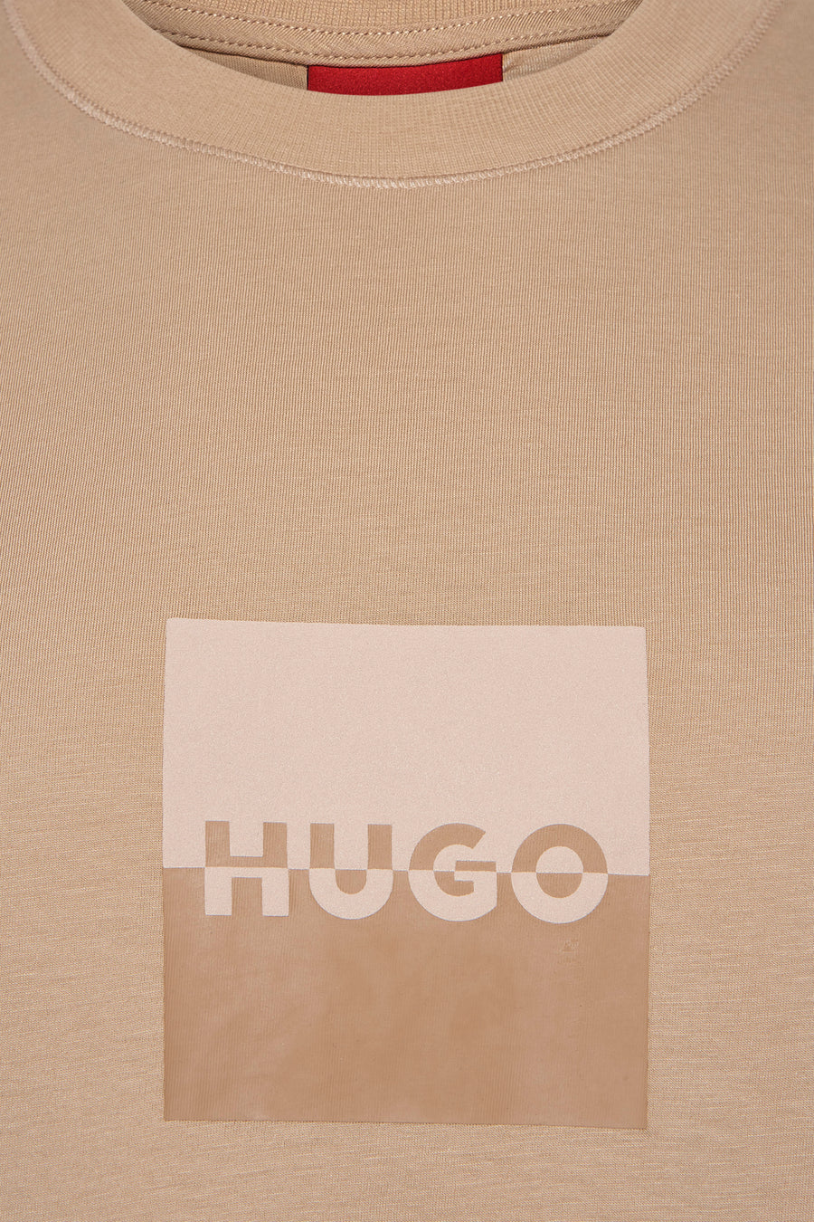 T-shirt à manches courtes - beige - HUGO