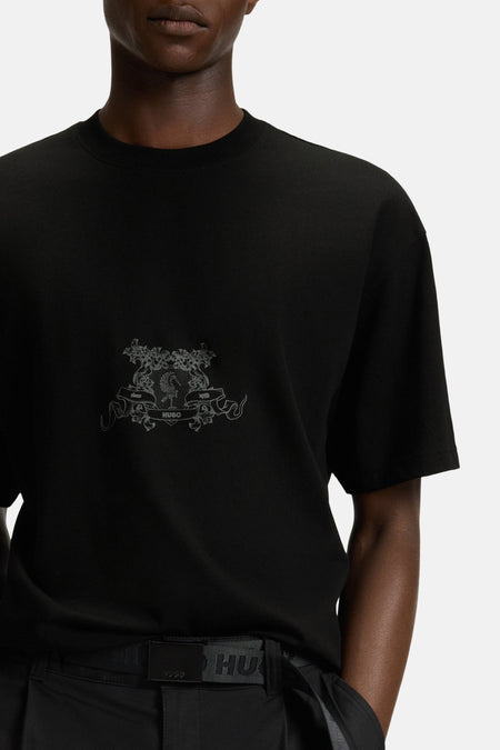 T-shirt met korte mouwen - zwart