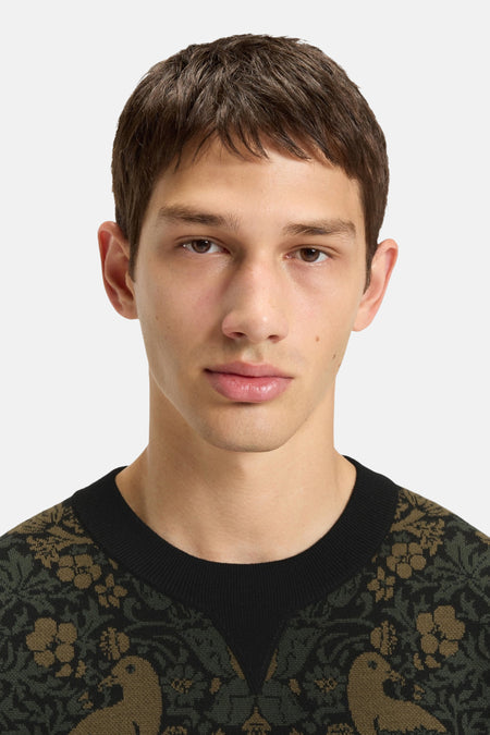 Pull met ronde hals - Groen