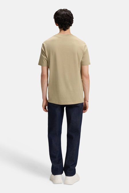 T-shirt (korte mouwen) ecru - HUGO
