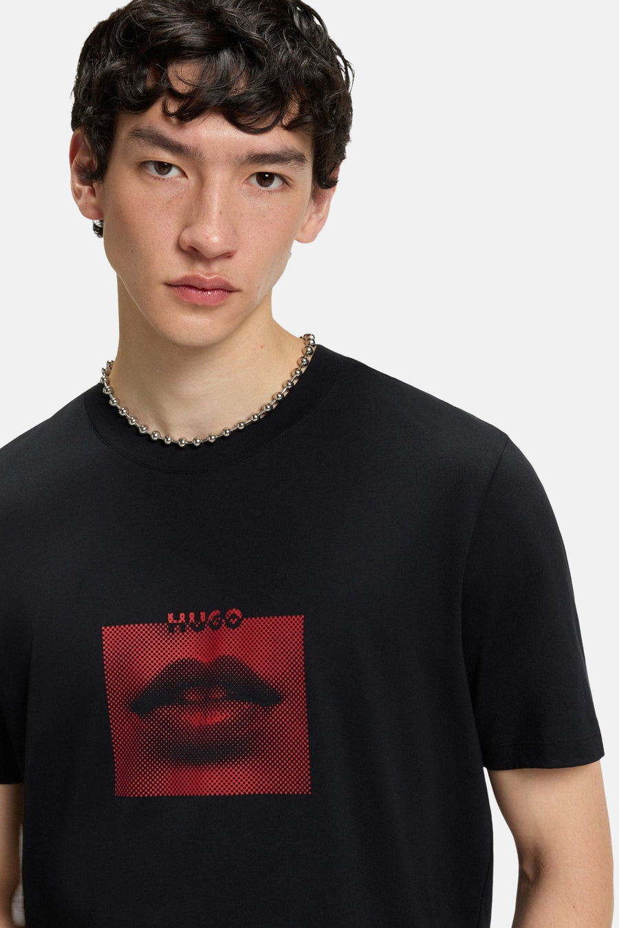 T-shirt à manches courtes - noir - HUGO