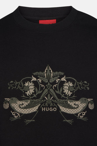 T-shirt met korte mouwen - zwart - HUGO