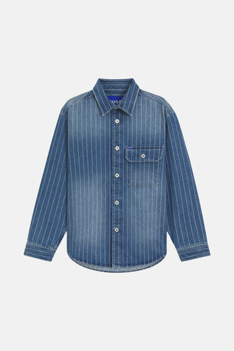 Chemise en jean - mid blue denim - HUGO BLUE