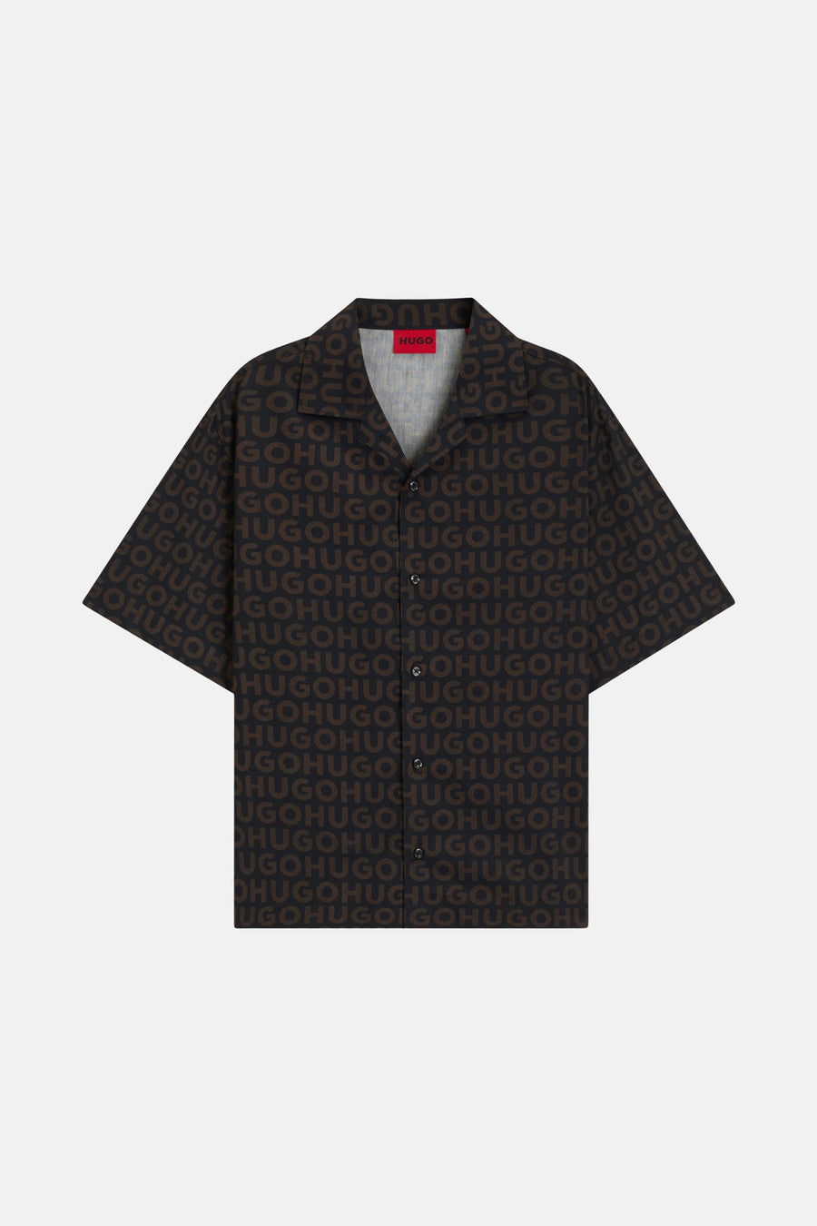 Hemd met korte mouwen - bruin - HUGO