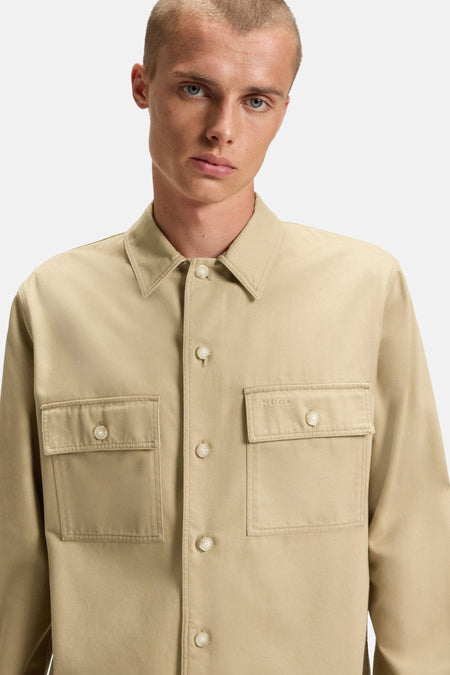 Chemise (manches longues) Beige - HUGO