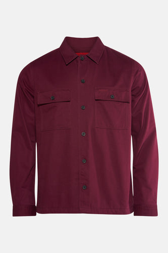 Chemise à manches longues - Bordeaux - HUGO