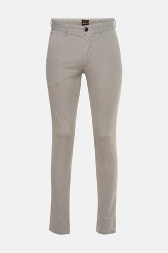 Ecru chino van HUGO BOSS ORANGE, met een subtiele textuur en een klassieke pasvorm.
