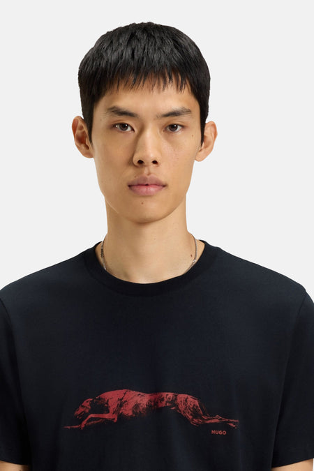 T-shirt met korte mouwen - zwart