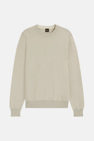 Trui met ronde hals ecru - HUGO BOSS ORANGE