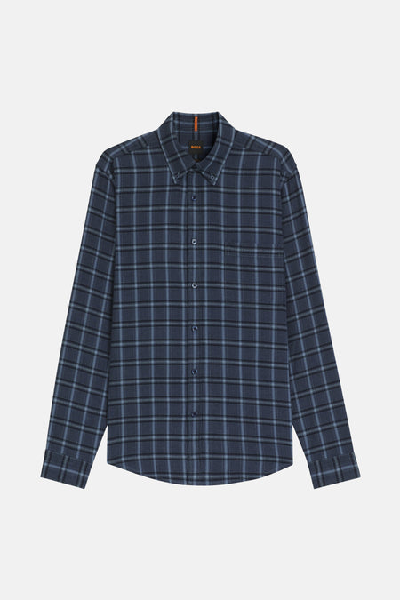Hemd met lange mouwen - blauw