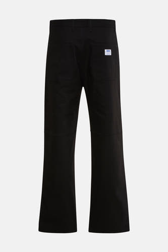 Zwarte broek van HUGO BLUE, gezien van achteren met twee zakken aan de bovenkant.