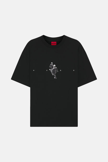 T-shirt (korte mouwen) zwart - HUGO