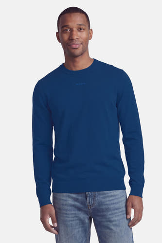 Pull col O bleu - HUGO