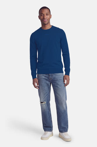 Pull col O bleu - HUGO