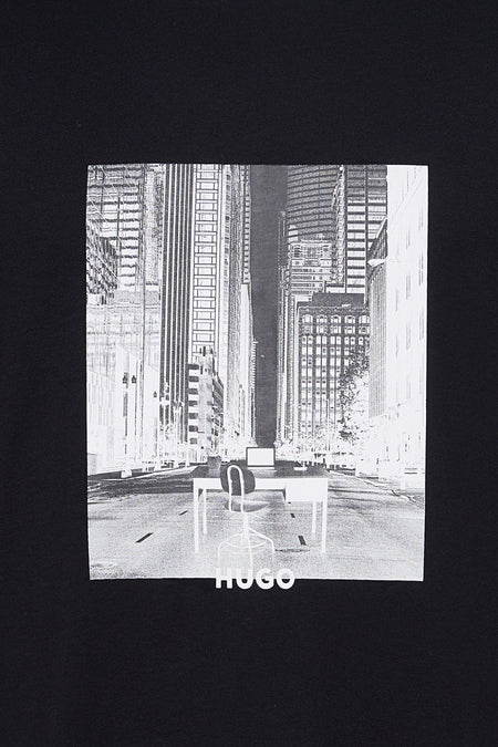 T-shirt met korte mouwen - zwart