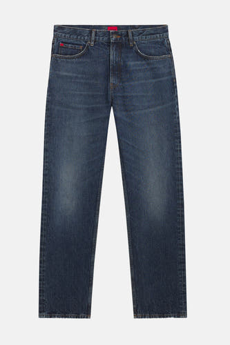 Jeans straight dark blue denim - HUGO