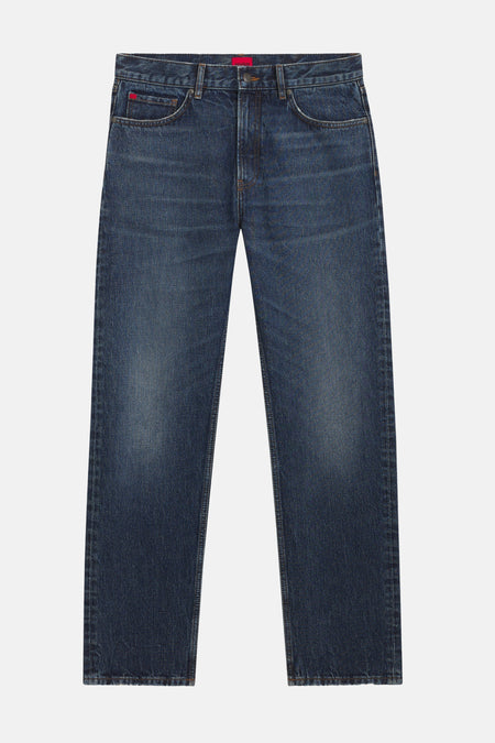 Jeans straight dark blue denim - HUGO
