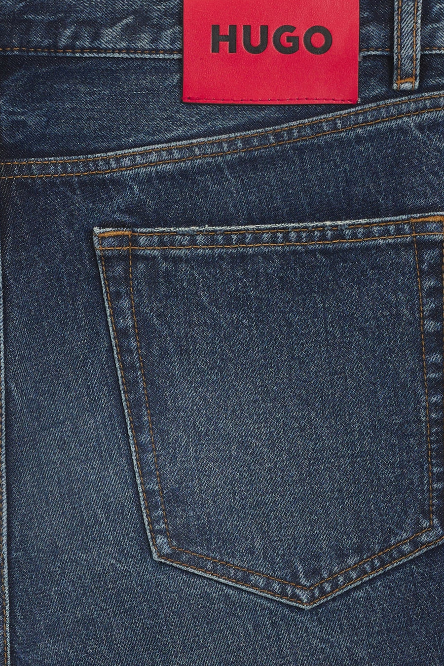Jeans straight dark blue denim - HUGO