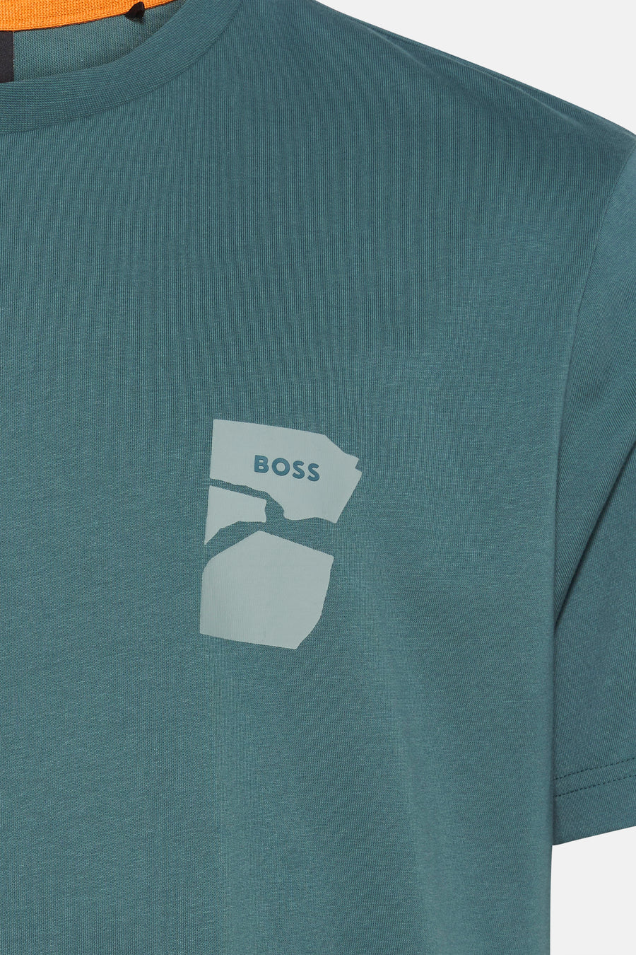 T-shirt met korte mouwen - groen - HUGO BOSS ORANGE