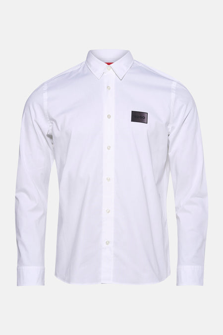 Chemise à manches longues - blanc