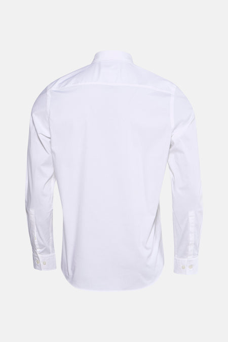 Chemise à manches longues - blanc