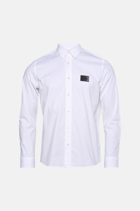 Chemise à manches longues - blanc