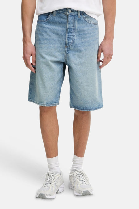 Short - mid blue denim