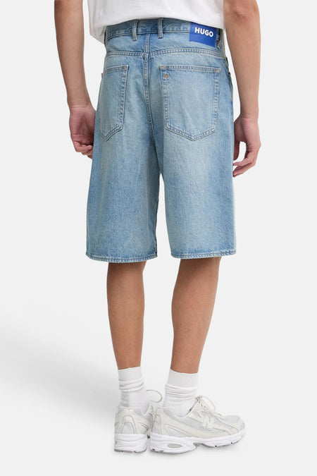 Short - mid blue denim