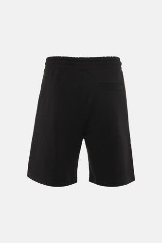 Short noir de HUGO, avec une poche à l'arrière et une taille élastique.