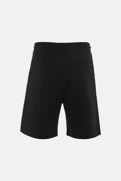 Short noir de HUGO, avec une poche à l'arrière et une taille élastique.