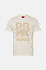 T-shirt met korte mouwen - ecru