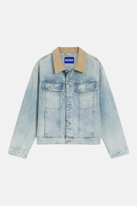 Jeansjas - light blue denim