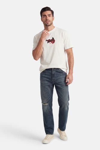 T-shirt met korte mouwen - wit