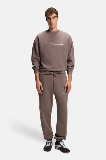 Sweat col O brun - HUGO