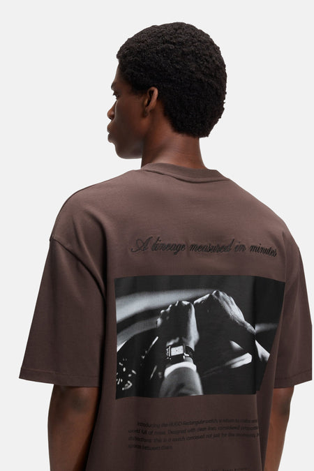 Sweat col O brun - HUGO