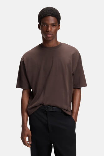 T-shirt met korte mouwen - bruin