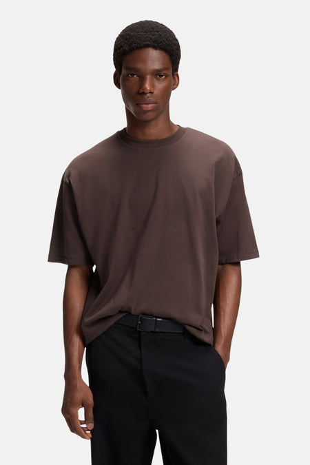 Sweat col O brun - HUGO