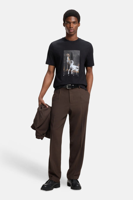 T-shirt (manches courtes) noir - HUGO