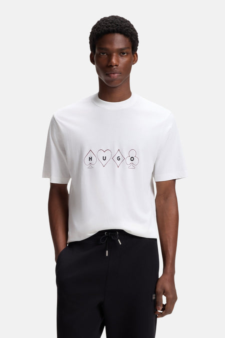 T-shirt (manches courtes) blanc - HUGO