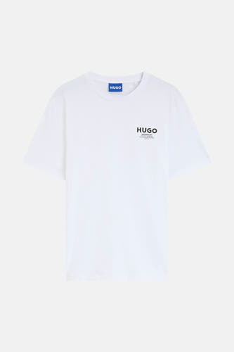 T-shirt (korte mouwen) wit - HUGO BLUE