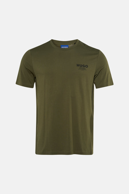 T-shirt (korte mouwen) groen - HUGO BLUE