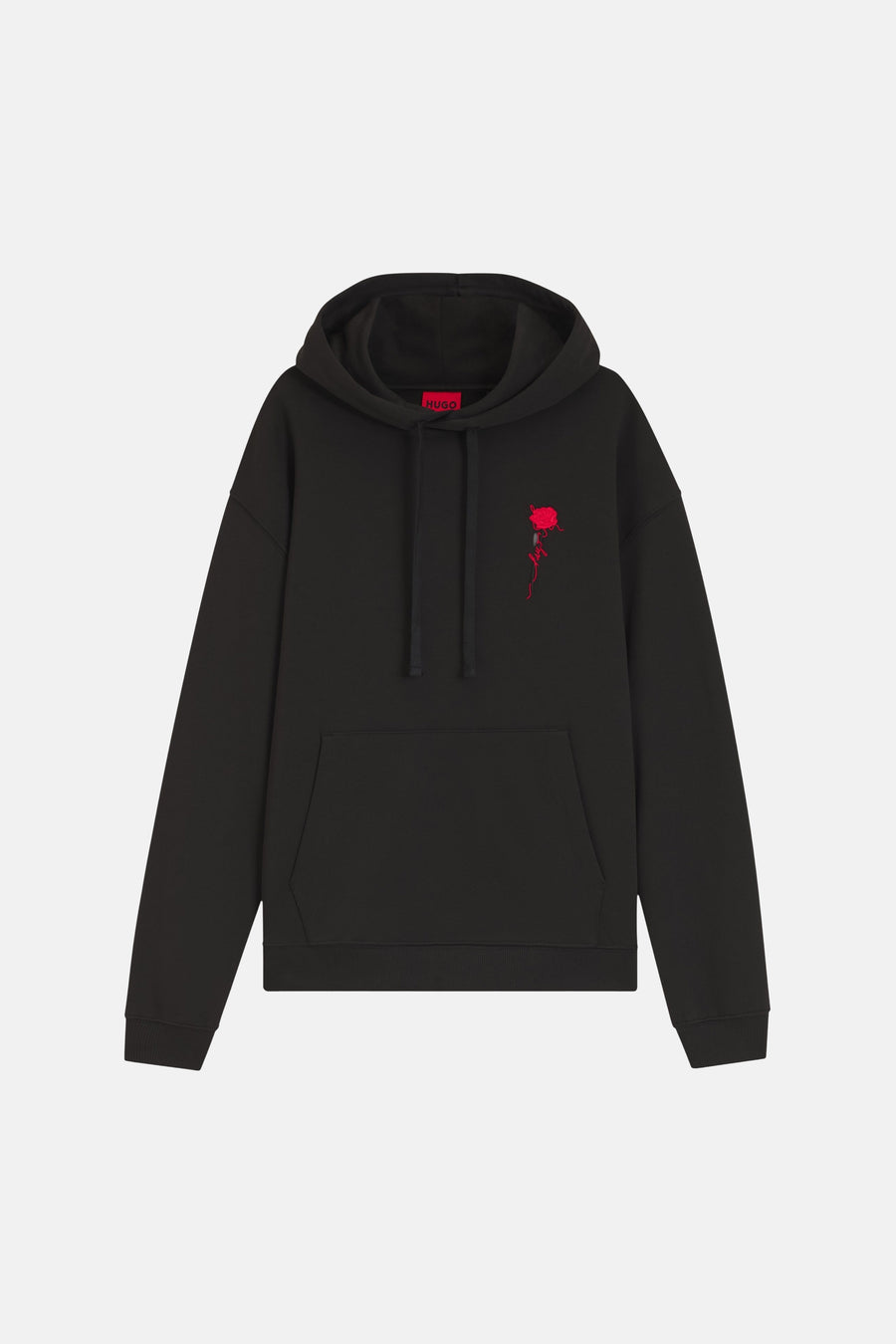 Sweat à capuche noir - HUGO