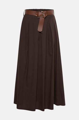 Lange rok - bruin