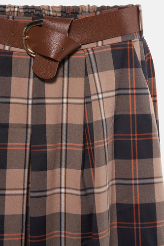 Lange rok - bruin - Terra di Siena - 5