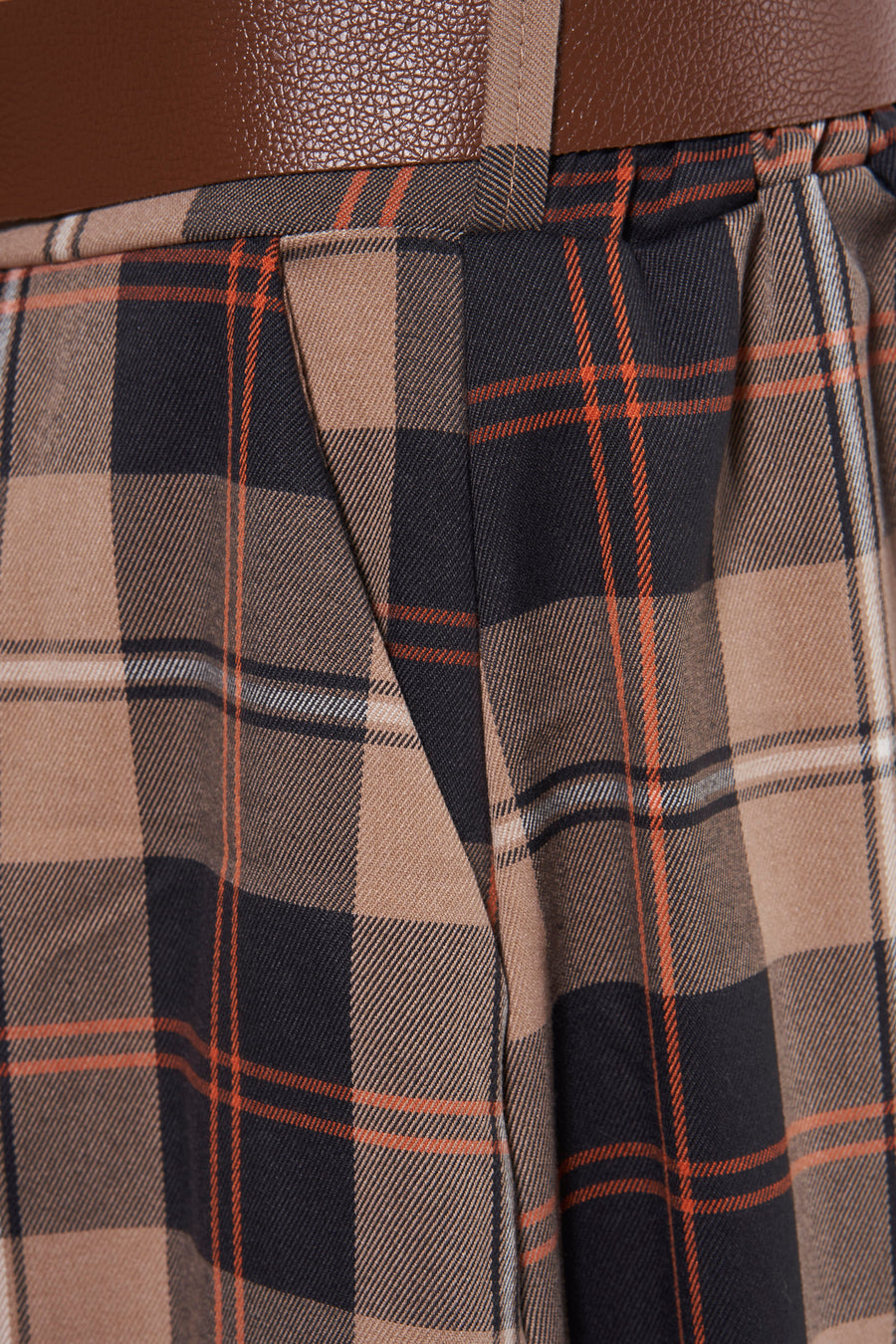 Lange rok - bruin - Terra di Siena - 5