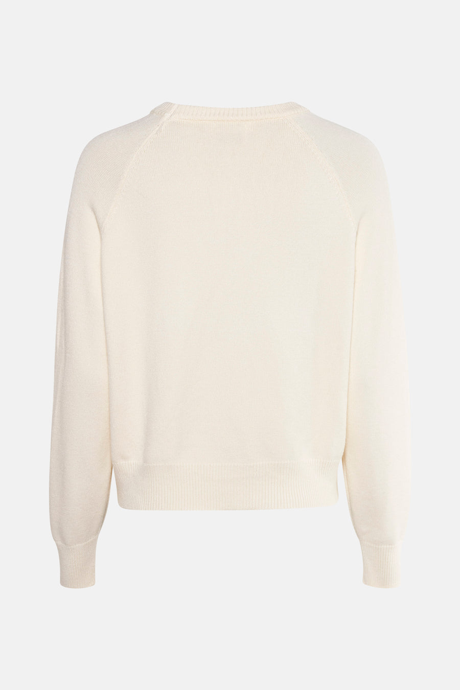 Pull à col rond - écru