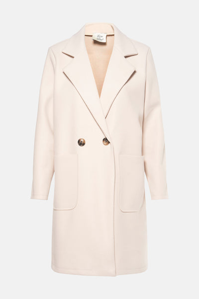 Lange jas Beige - Terra di Siena
